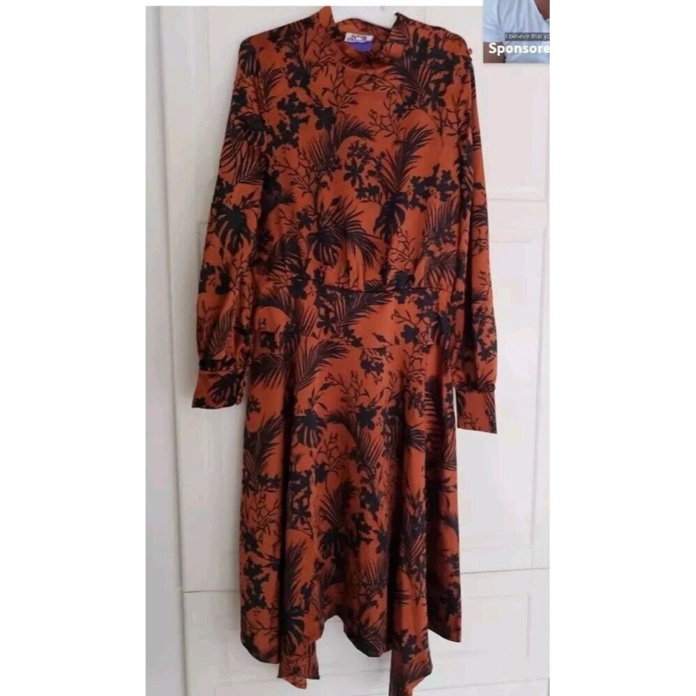 Future Collective Kahlana Barfield  Asymmetrical  Dress Xs Boho Vintage